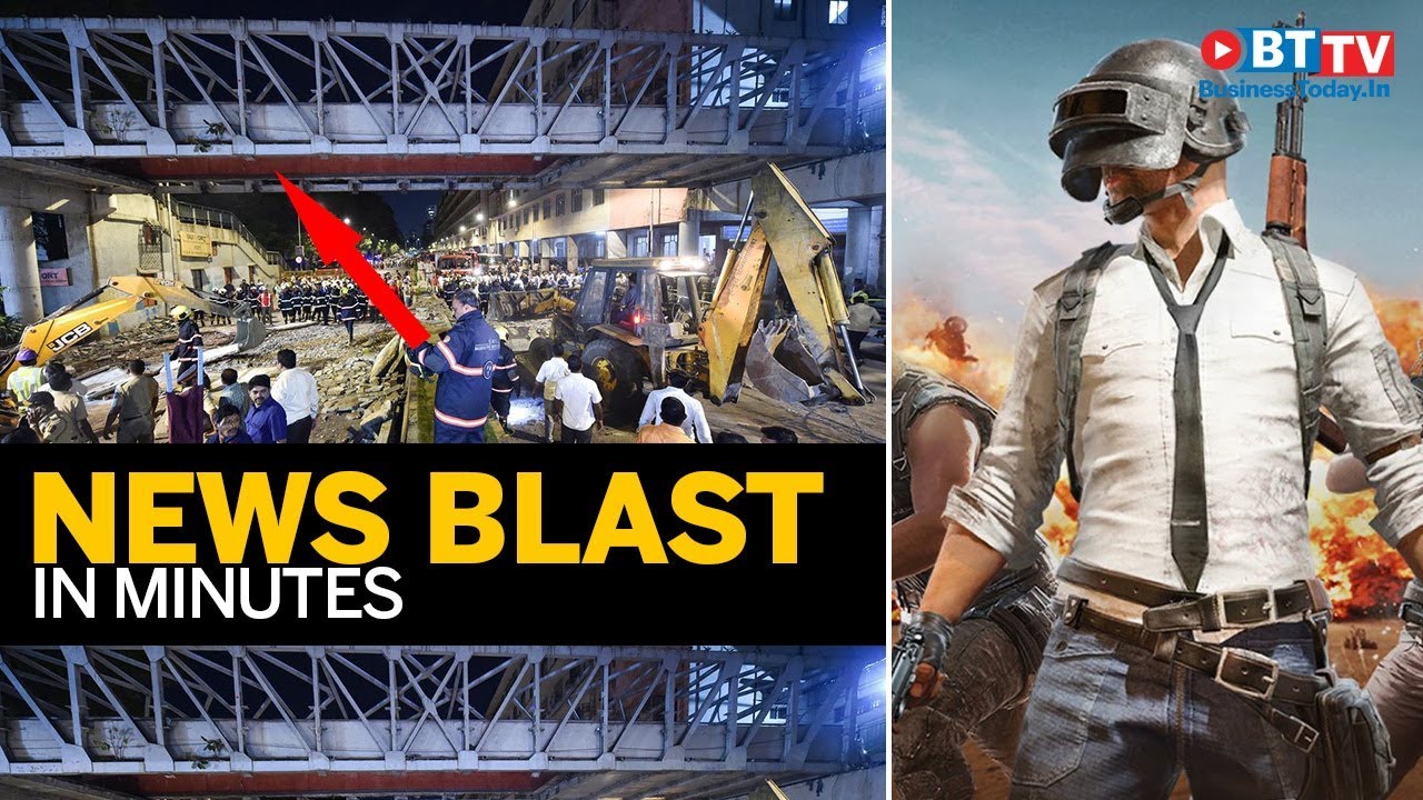 News Blast: Mumbai foot overbridge collapses near CST Railway Station | Business Today