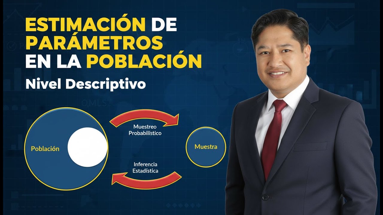 José Supo | Estimación de parámetros en la población