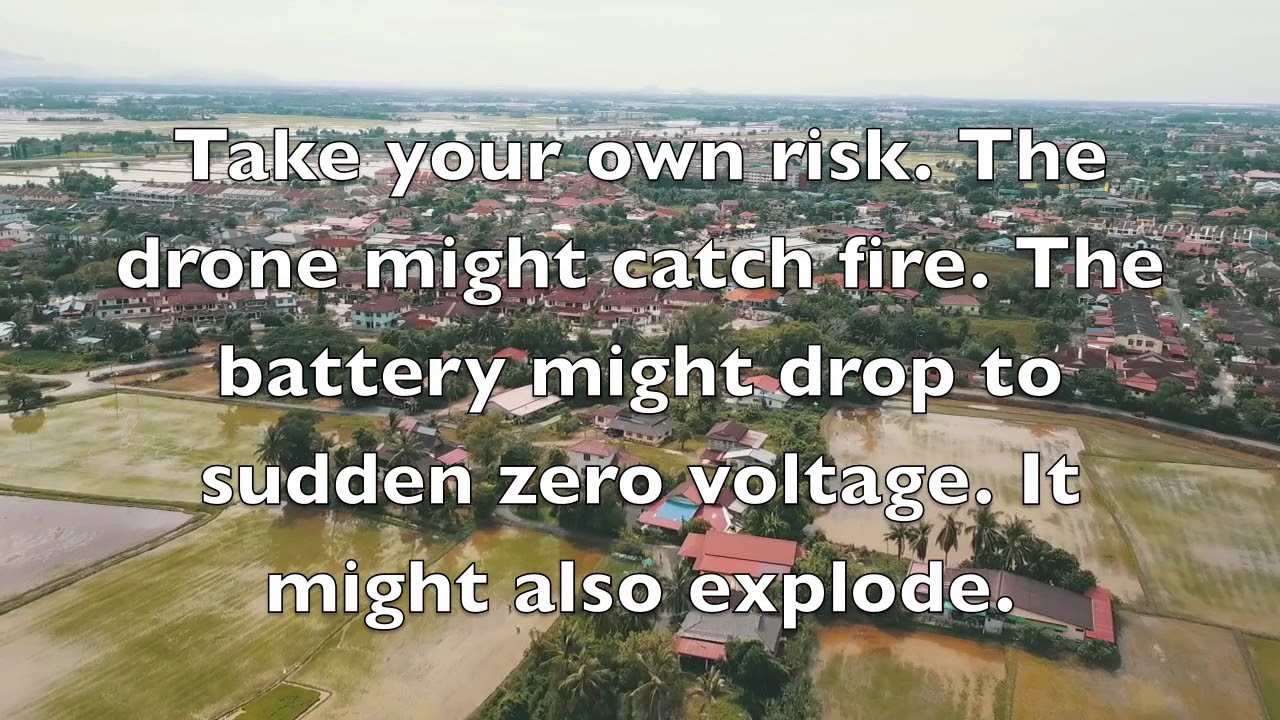 Taking risk on dji swollen battery