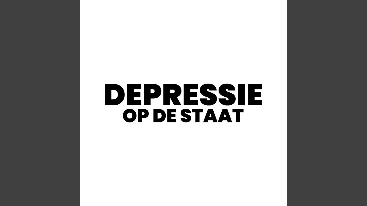 Depressie op de staat