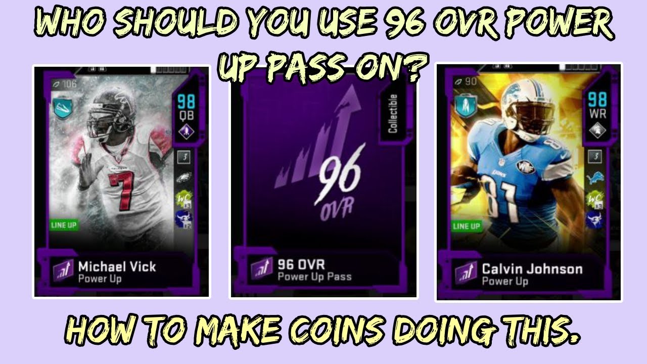 THE BEST WAY TO USE YOUR 96 OVR POWER UP PASS | MAKE COINS DOING THIS | MUT 20