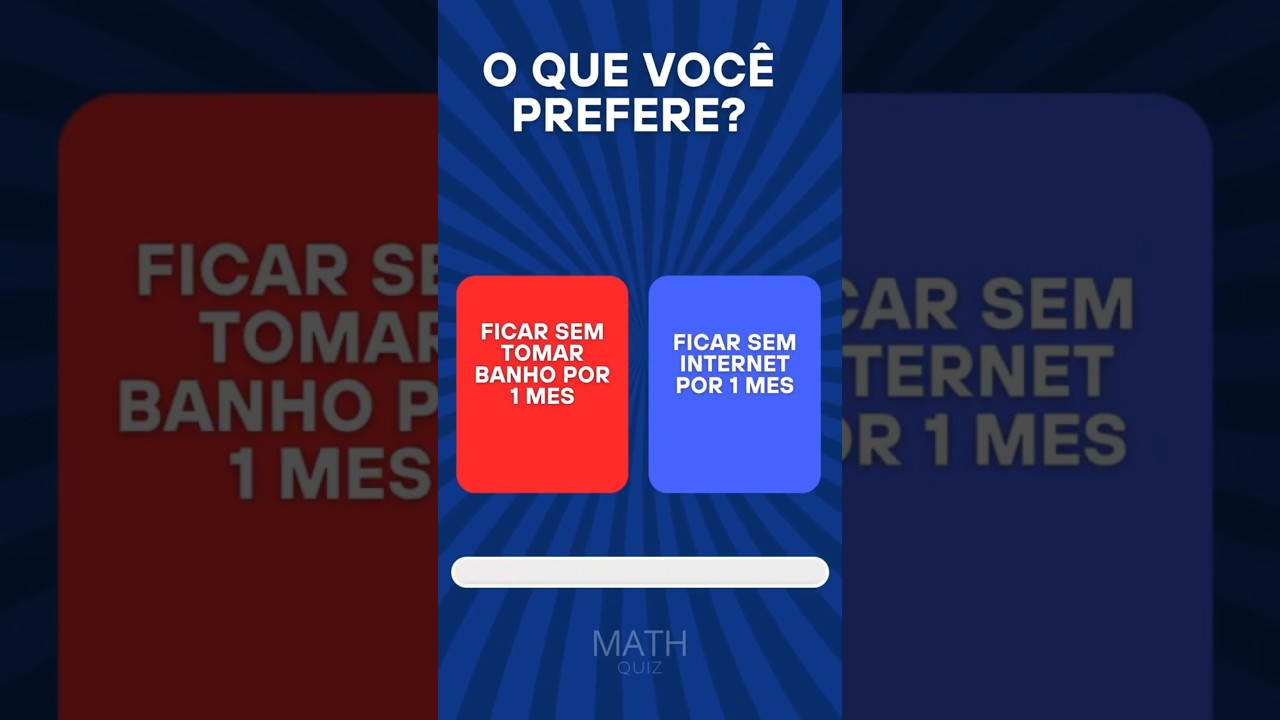 O que voc&ecirc; prefere? Escolha com sabedoria&hellip; 👀🔥 #quiz #oqprefere #curiosidades #escolhaseucaminho