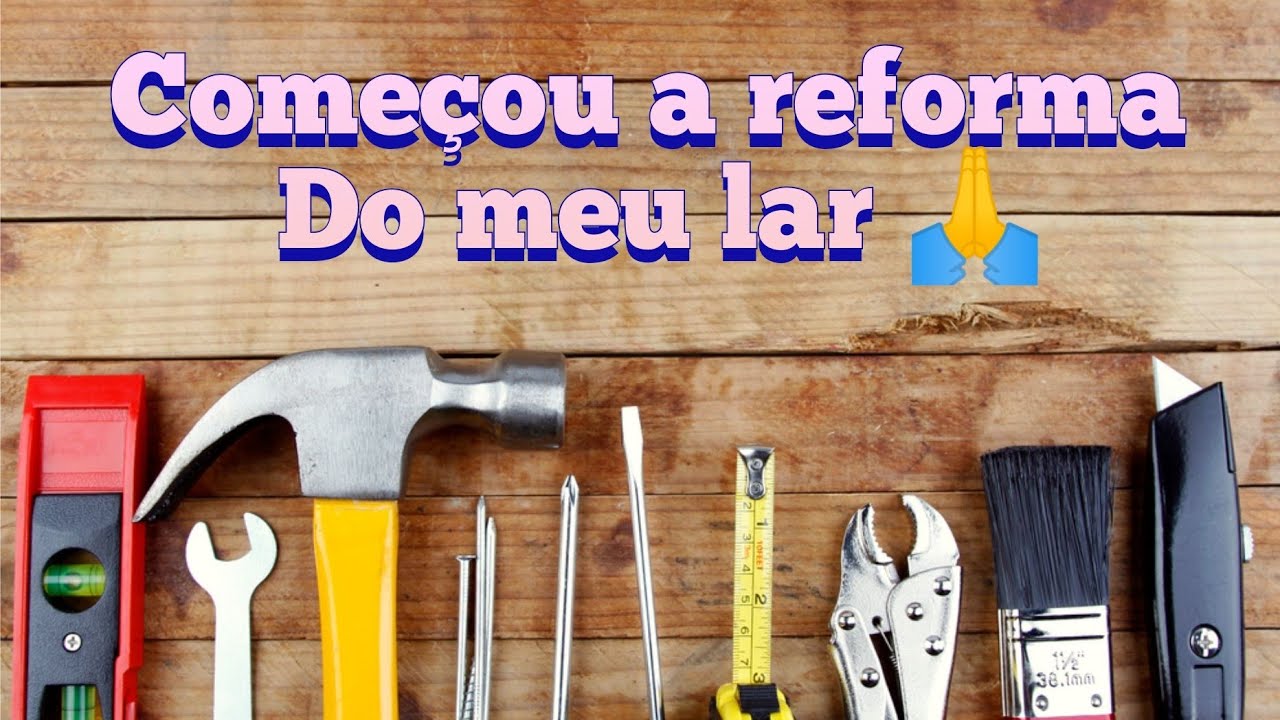 Começou a reforma do apto 🙏#tudo uma bagunça#Deusrealizasonhos 💗