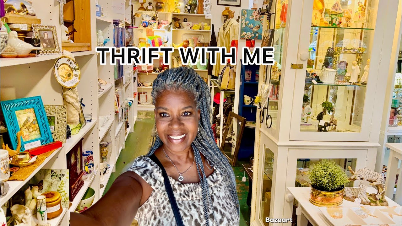 THRIFT WITH ME FOR HOME DECOR  #vintage #thriftfinds #thriftwithme  #bucees