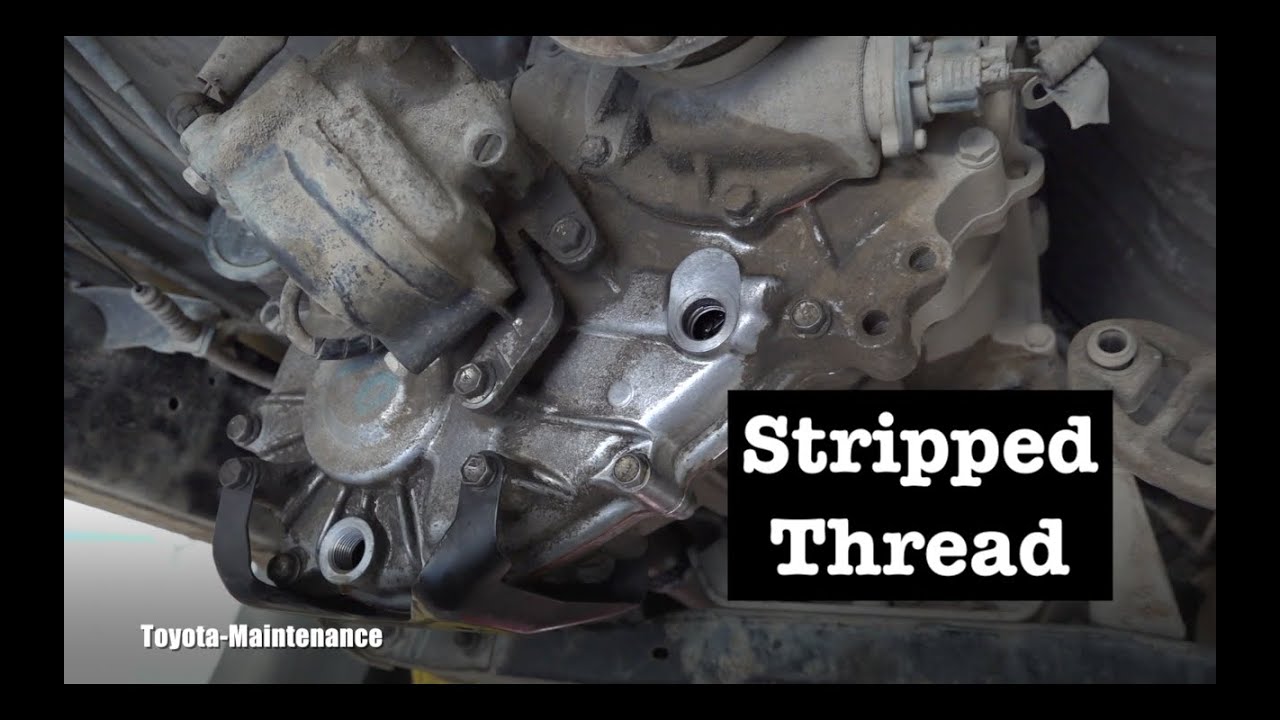 Tacoma transfer case stripped thread