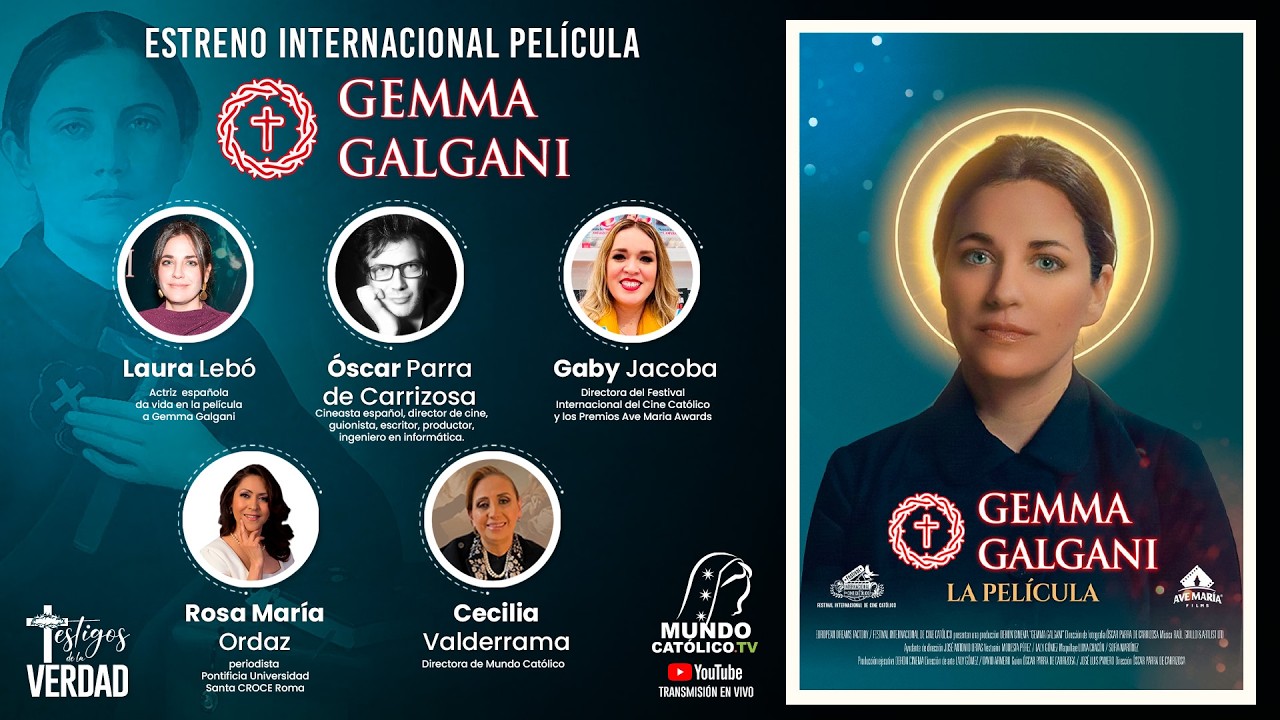 Estreno Internacional película Gemma Galgani