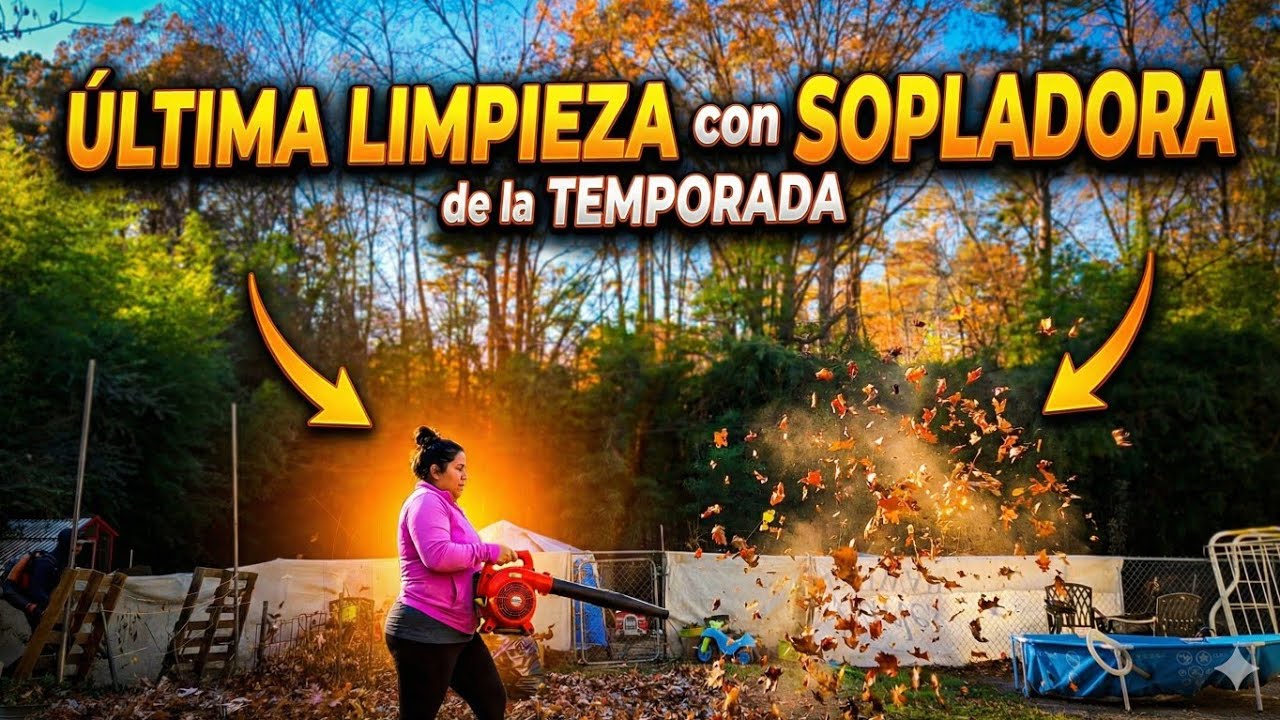 ¡La Penúltima Soplada ÉPICA! Despidiendo la Temporada de Hojas 🍃🍂🍁! 