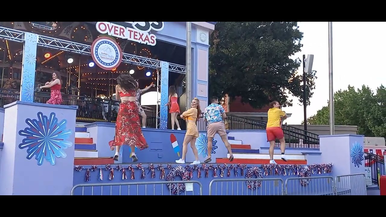 Summer Night at Six Flags over Texas 2023