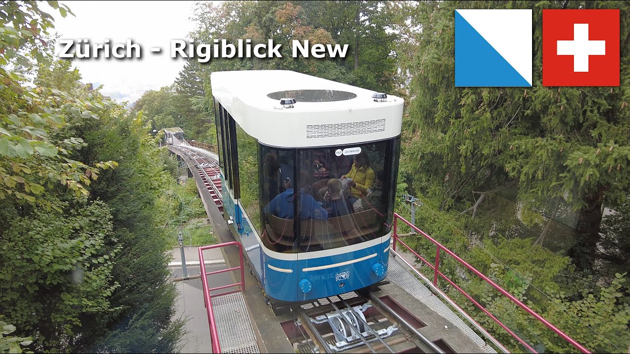 Zürich - New Seilbahn Rigiblick (October 2025) #Switzerland #Zürich #Rigiblick #funicular