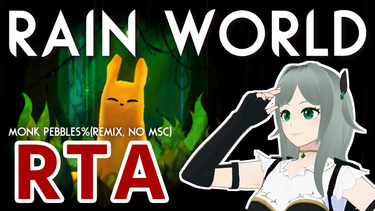 【Rain World】Monk pebbles% 26.01.29