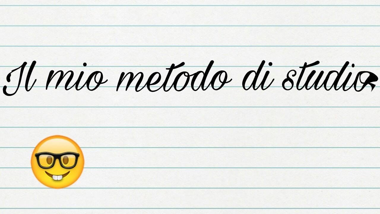 Il mio METODO DI STUDIO - Come essere super produttivi! ✔