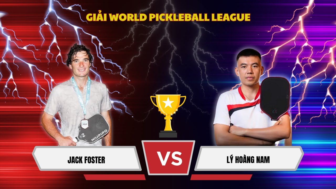 Full Highlight Lý Hoàng Nam Và Jack Pót Tơ Giải World Pickleball League