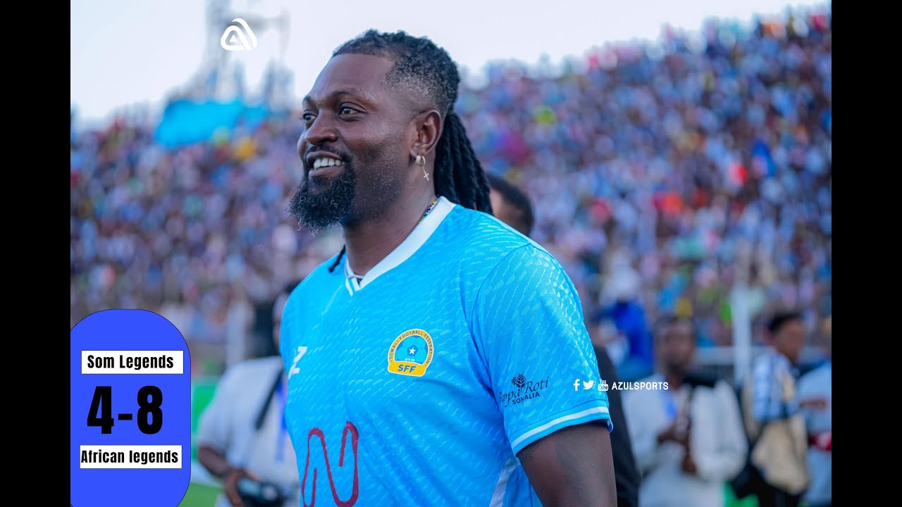 DAAWO-GOOSGOOSKA: Somalia Legends 4-8 African Legends