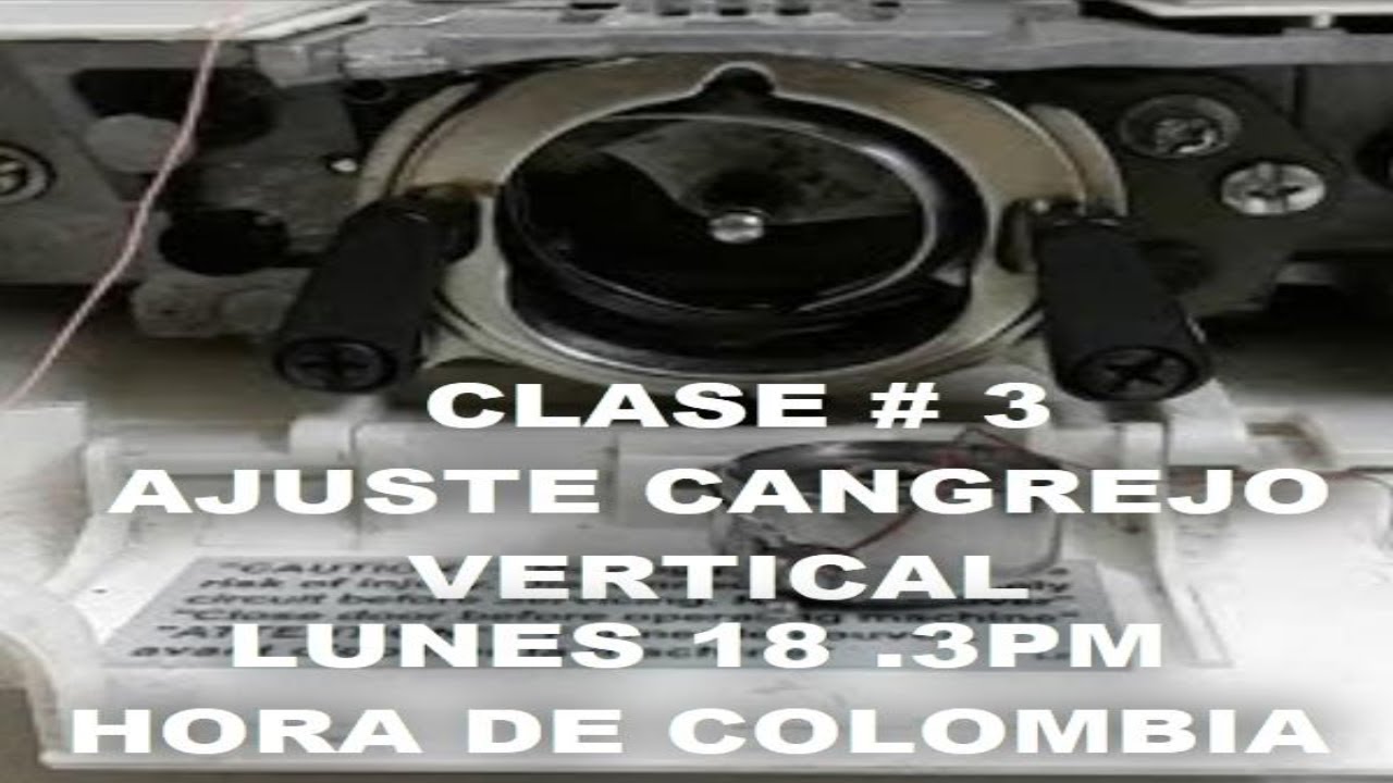 CURSO # 2 Ajuste del cangrejo verical