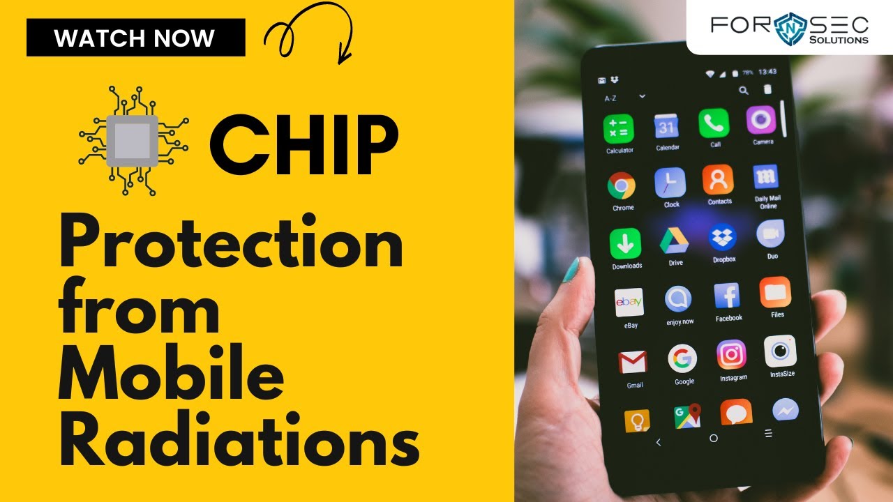 Mobile Radiations | Protection from Mobile Radiations | Mobile Radiation Chip