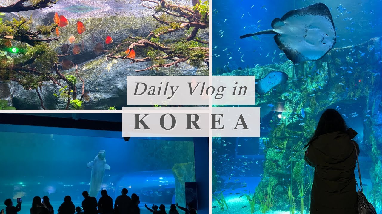 A Day in my Life: Visiting Lotte World Aquarium in Seoul | Korea Vlog