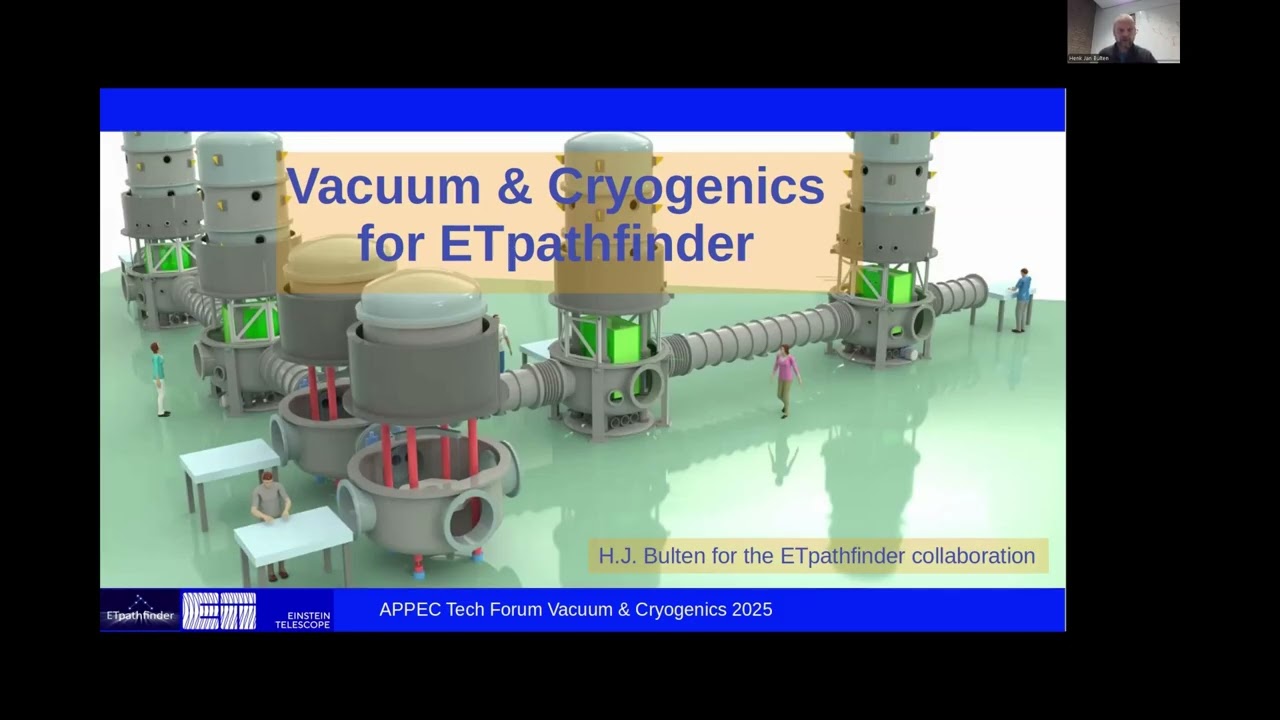 IUVSTA Workshop 109: APPEC Tech Forum Vacuum and Cryogenics - Industry meets Academia teaser