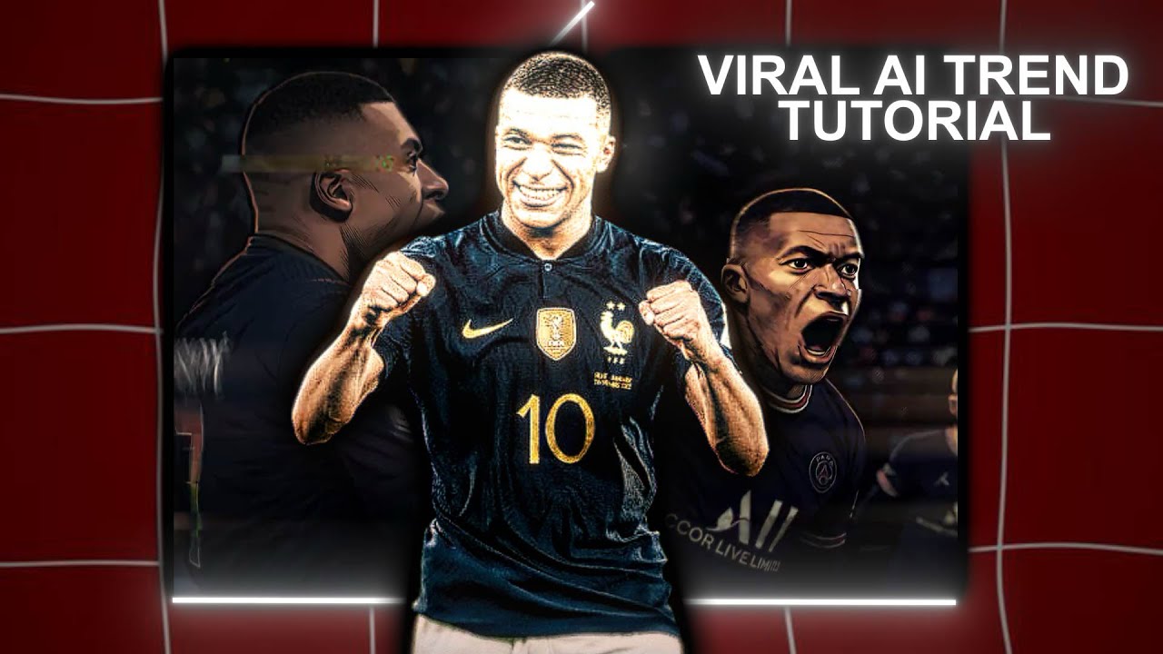VIRAL AI CARTOON TREND TUTORIAL FOR AFTER EFFECTS! Viral ae football edit tutorial❤️‍🔥