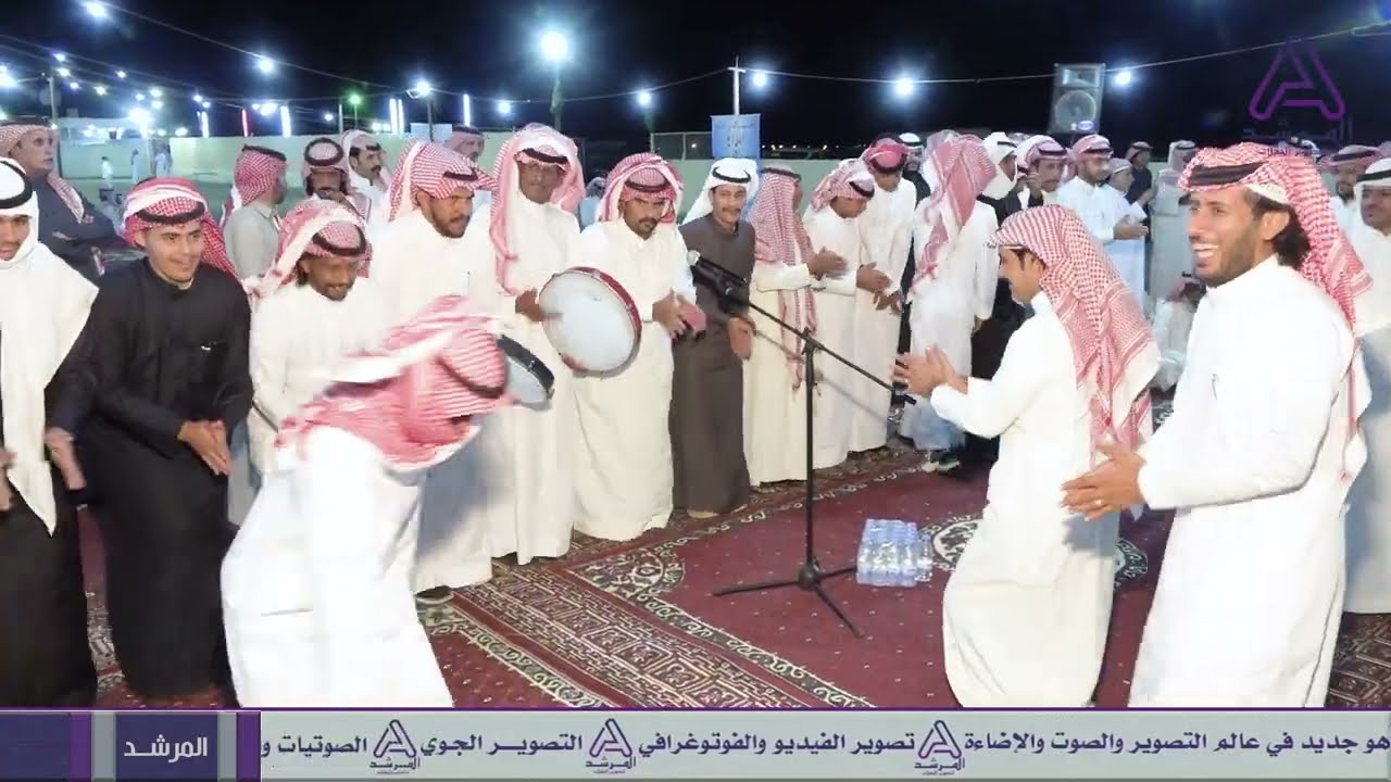 رفيحي/  محمد القريبي عايد العنزي محمد سند  سويعد الرزمي (حفل الزواج الجماعي الأول لعشيرة القواسمة )