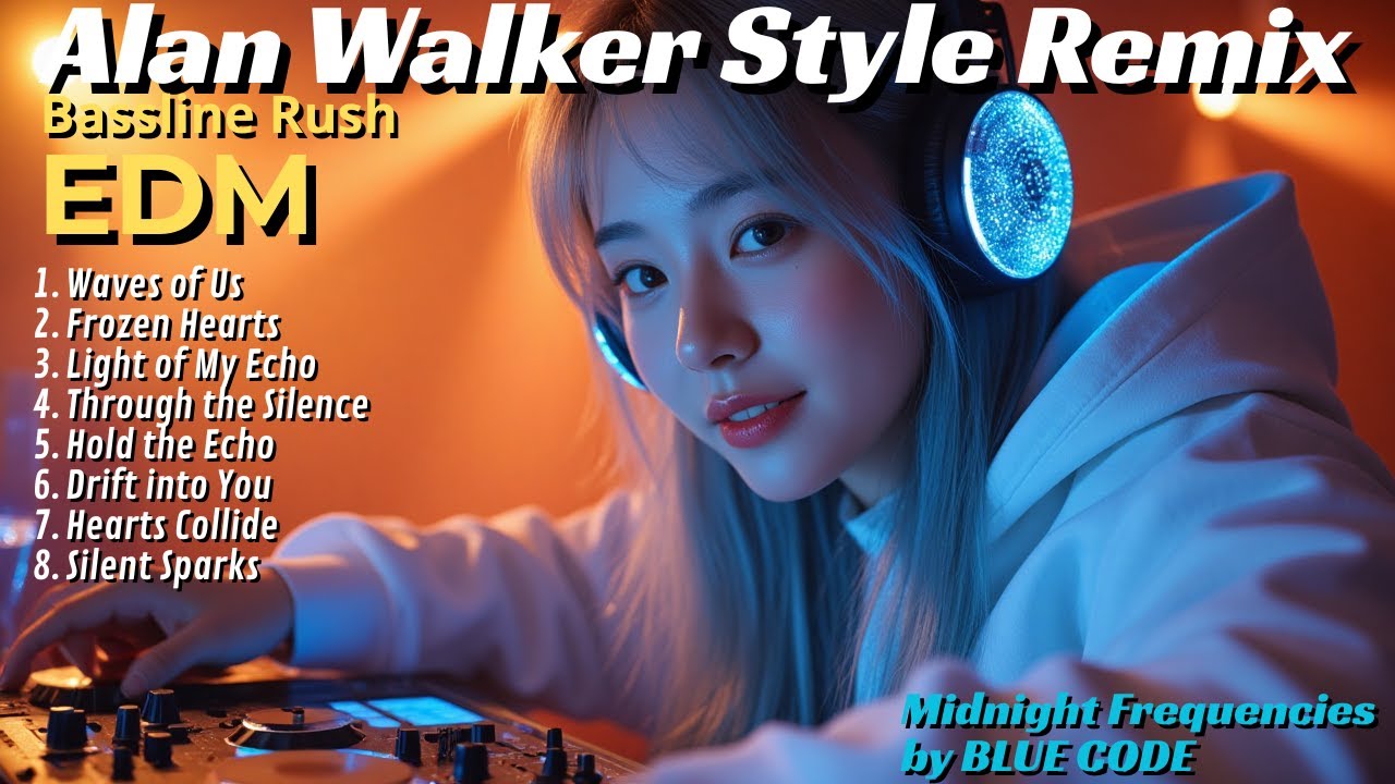 Silent Ipraks | Blue Code – Midnight Frequencies |  Alan Walker Style EDM Remix (Luxury Club Mix)