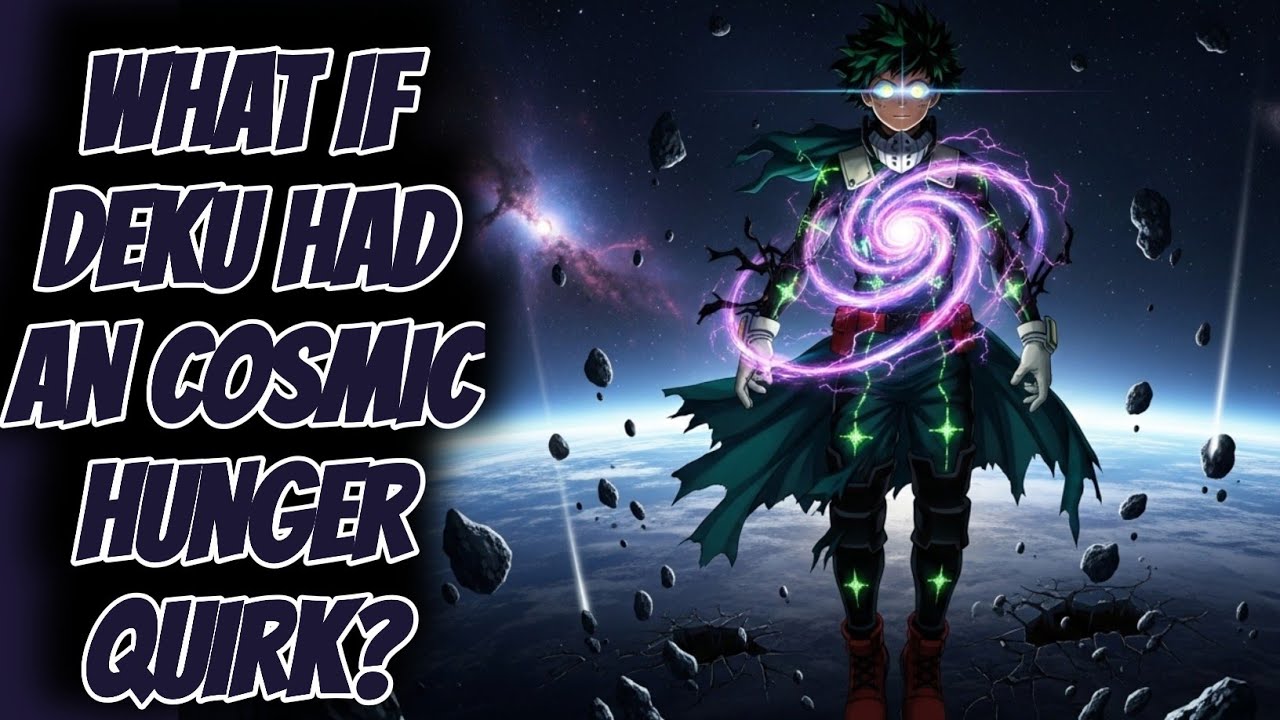 What if deku had a Cosmic Hunger quirk