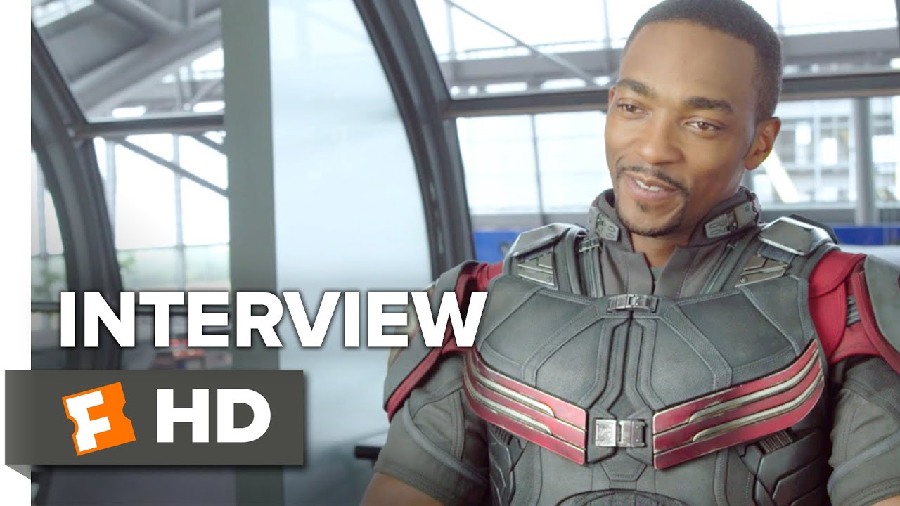 Captain America: Civil War Interview - Anthony Mackie (2016) - Action Movie HD