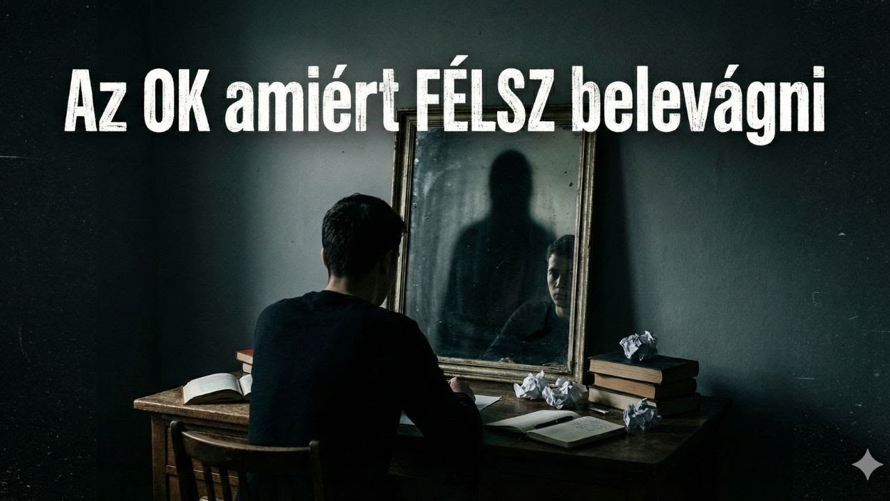 Az OK amiért félsz belevágni - Hogyan tedd a tudattalant tudatossá