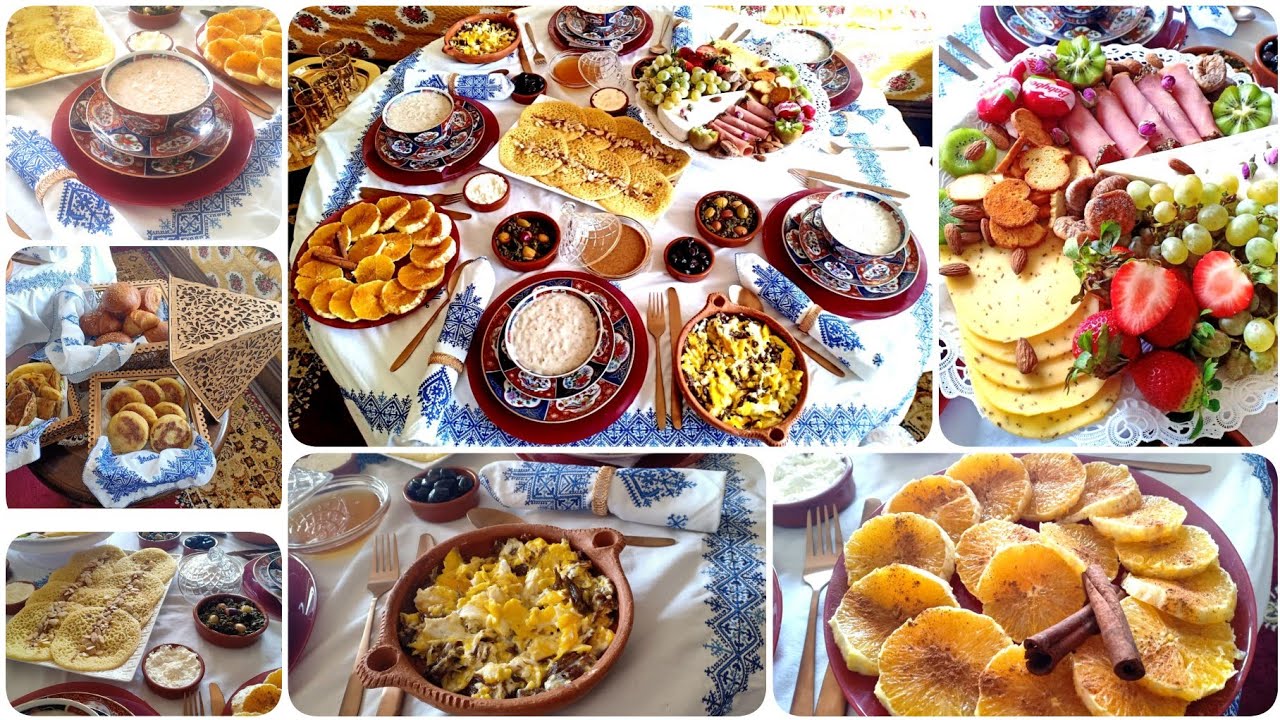 Brunch 2: brunch marocain| فطور مغربي بلدي بحلة راقية| افكار جديدة للتقديم