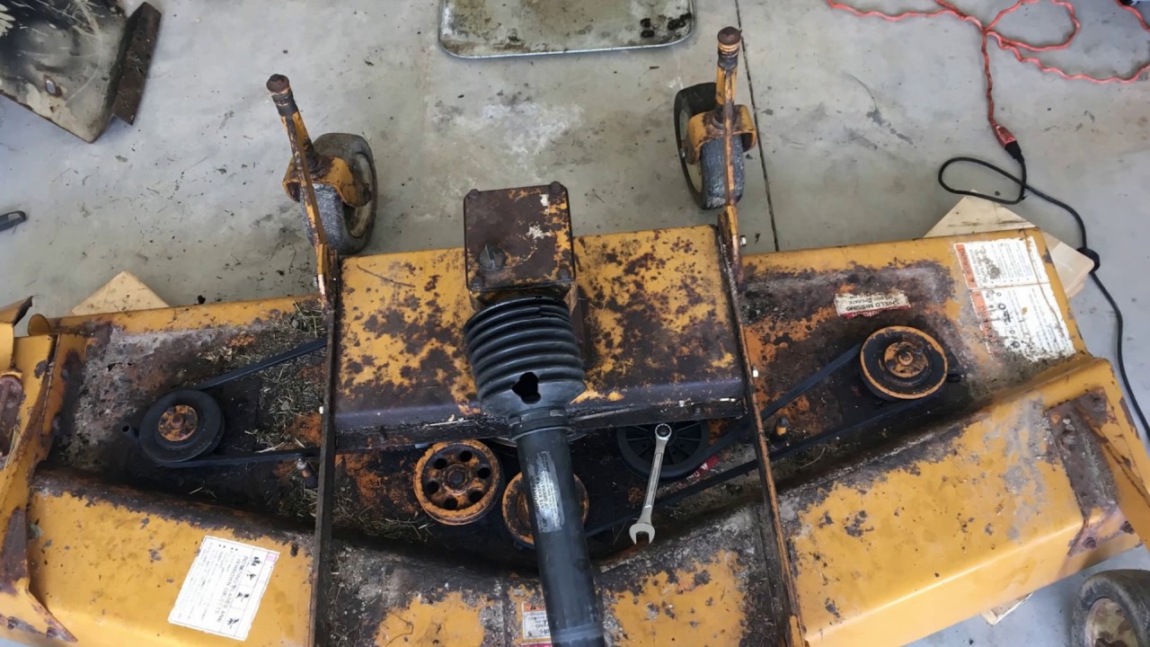 Woods RM660-1 Finish Mower Repair - part 2