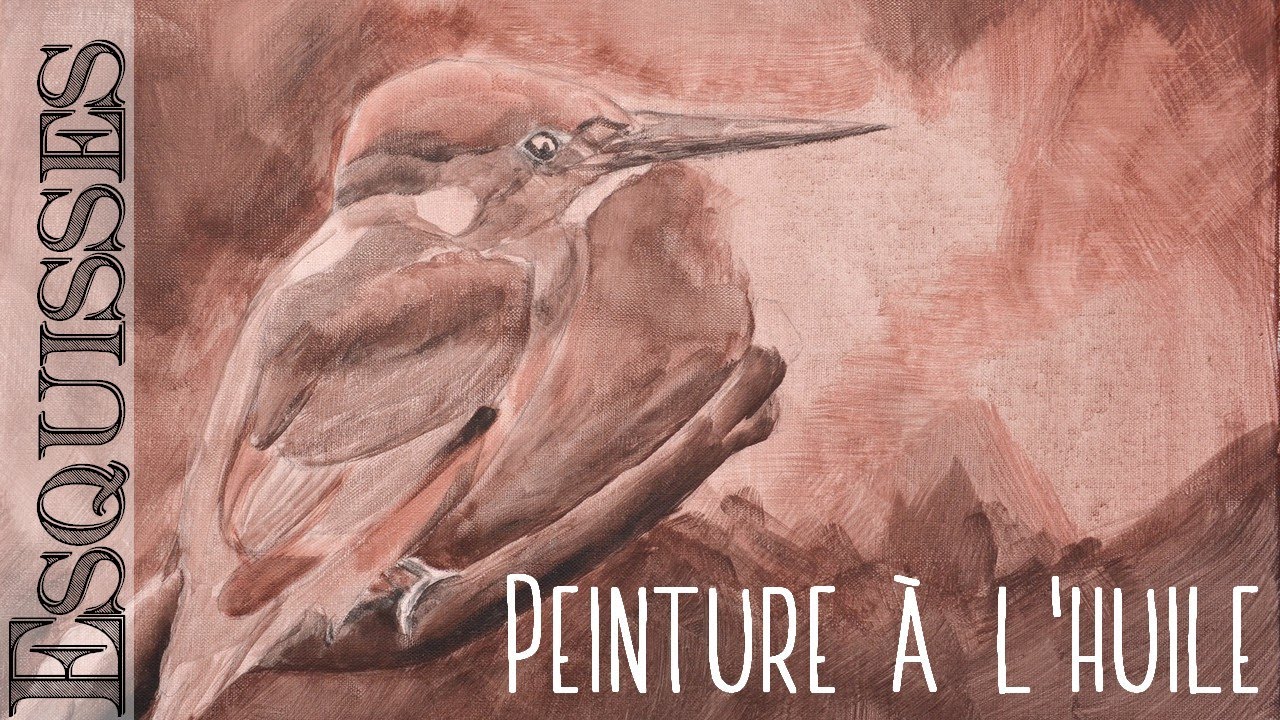 🎨 [Peinture à l'huile] Faire son croquis