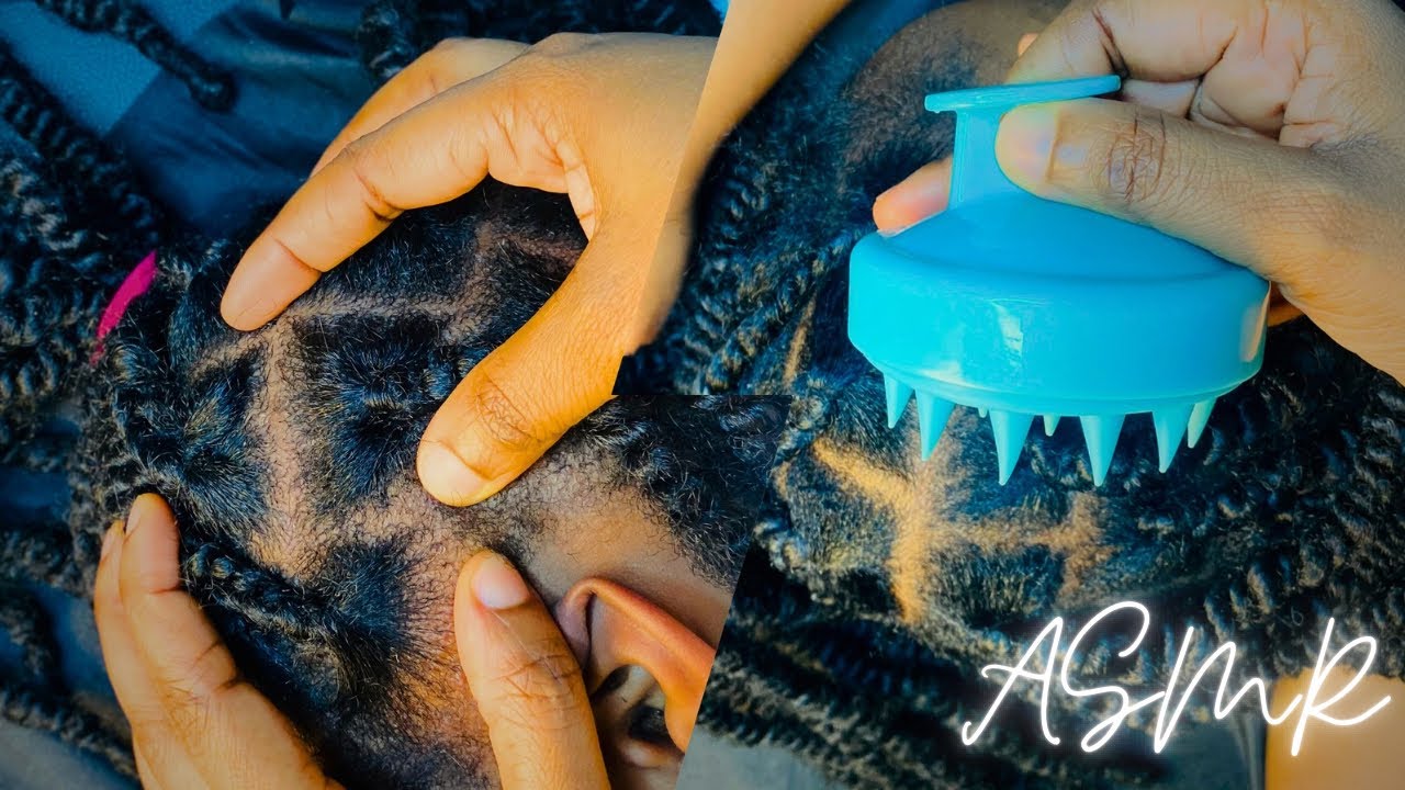 ASMR Migraine Relief: Soothing Scalp Massage for Relaxation and Stress Relief