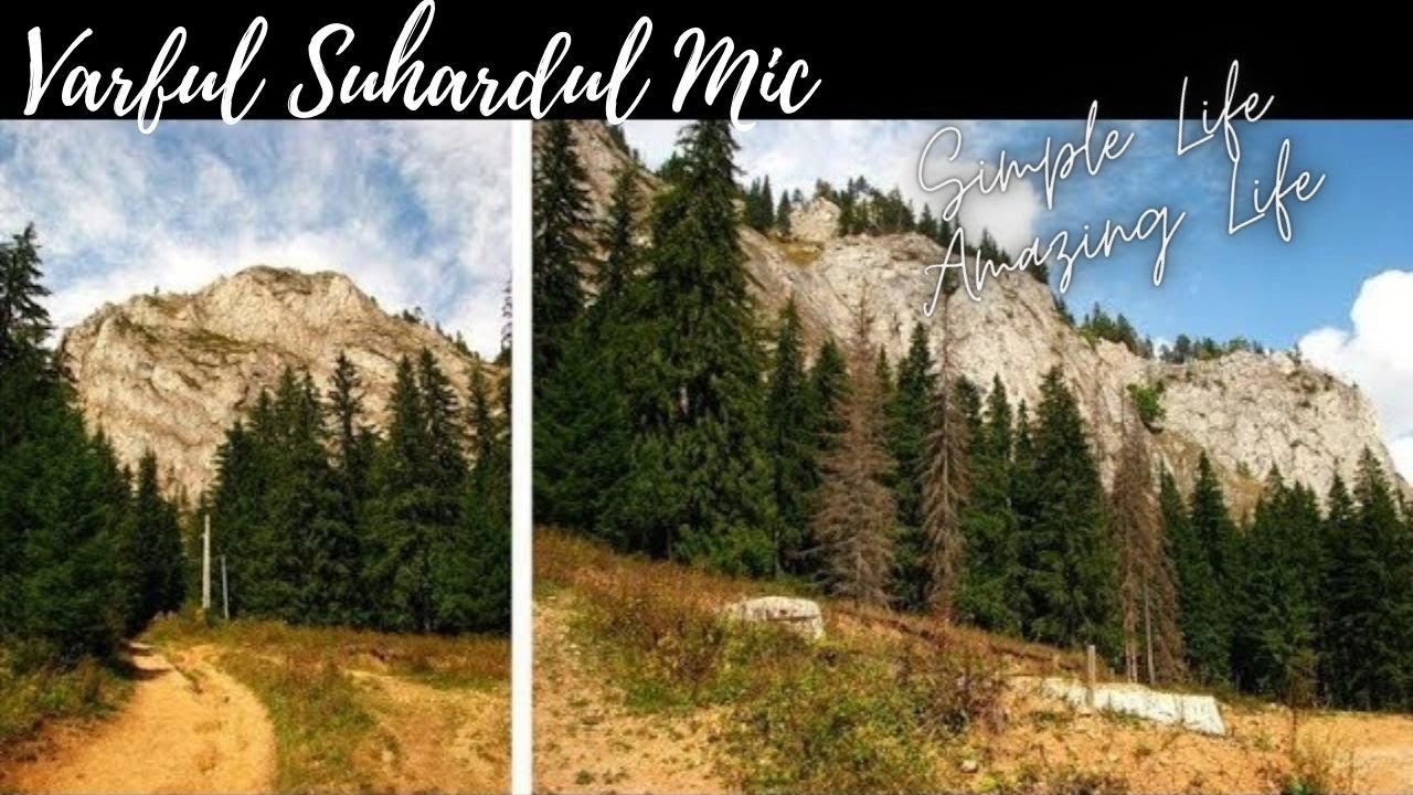 V&acirc;rful Suhardul Mic 1345m de la Lacul Roșu Munții Hășmaș , traseu retragere Via Ferrata Wild Ferenc