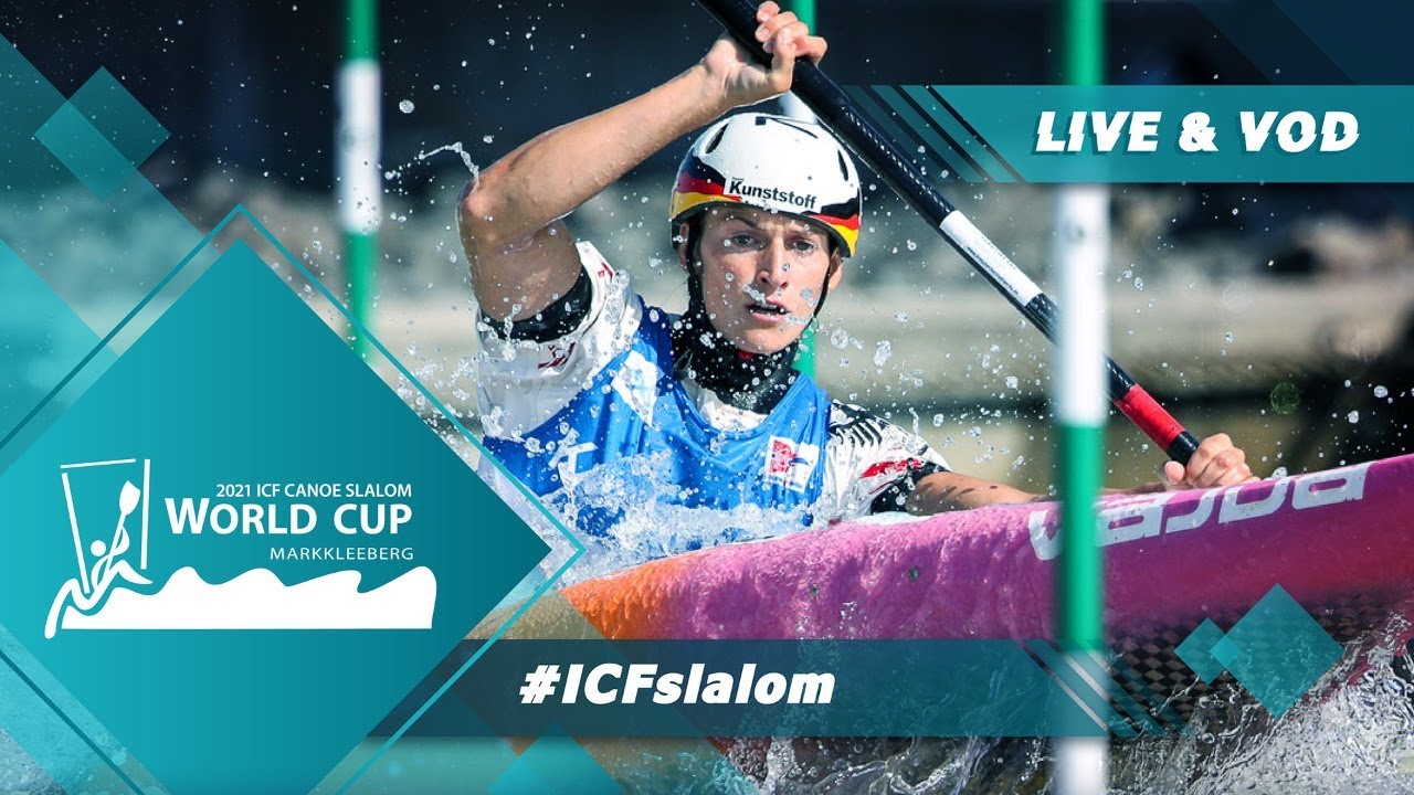 2021 ICF Canoe-Kayak Slalom World Cup Markkleeberg Germany / Canoe Semi-finals