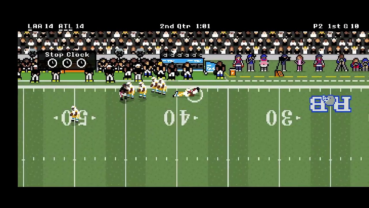Retrobowl Season Week 7 LAA 2-3 Vs Atlanta 3-3