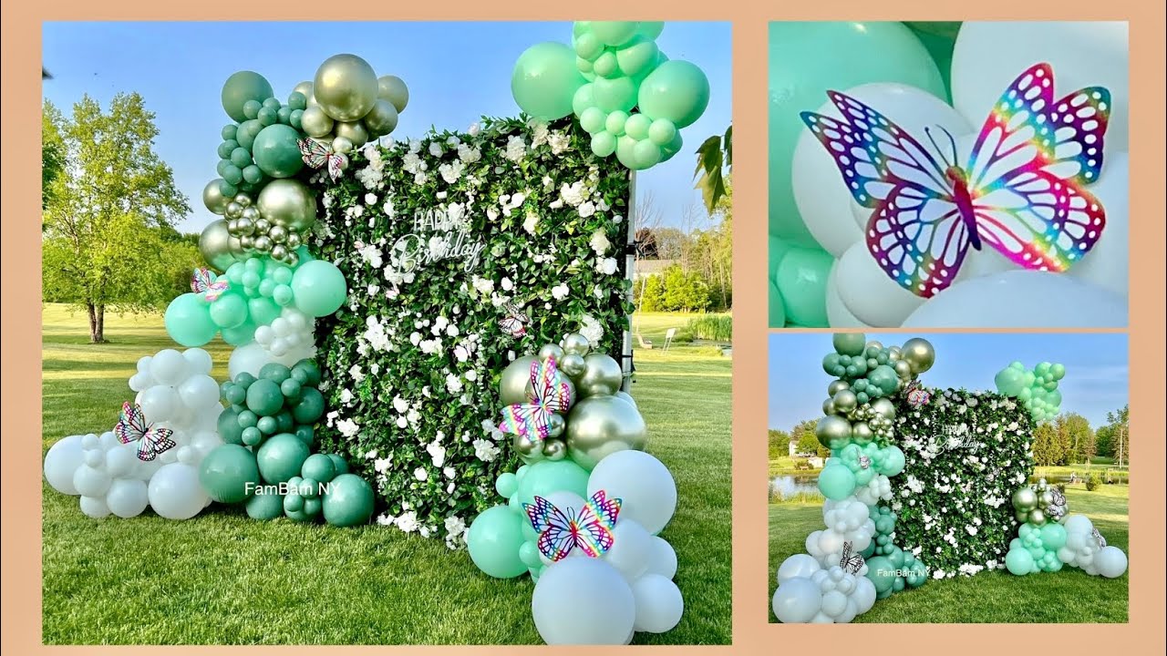 Balloon Garland/Birthday Ideas