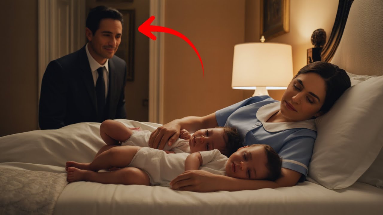 Los hijos Del Millonario Lloraban Sin Parar… Hasta Que La Empleada Hizo Algo Que Nadie Esperaba!