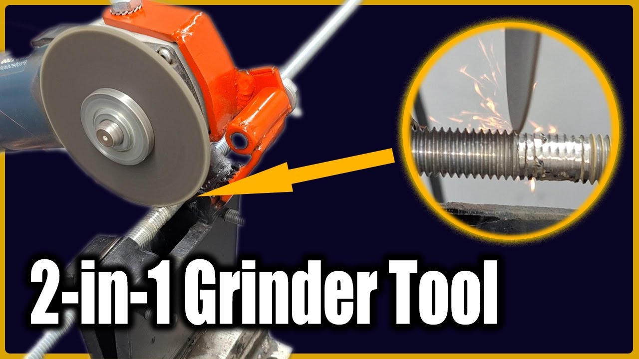 I Built a  2-in-1 Tool for My Angle Grinder [DiyThings]
