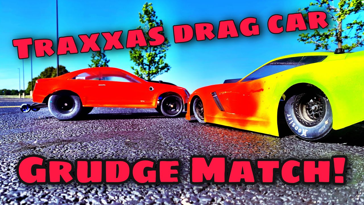 Traxxas Bandit Drag Cars go heads-up! No Prep Drag Racing!