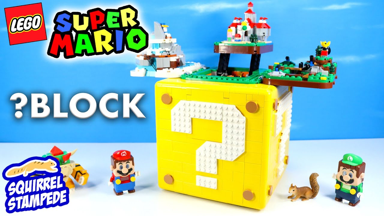 Вопрос по LEGO Super Mario 64? Обзор скоростной сборки блоков