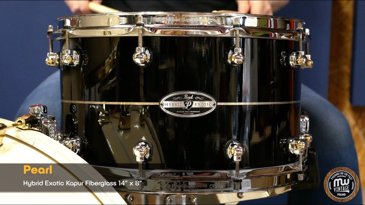 MW-Vintage.pl - Pearl Hybrid Exotic Kapur Fiberglass 14” x 8” 4K