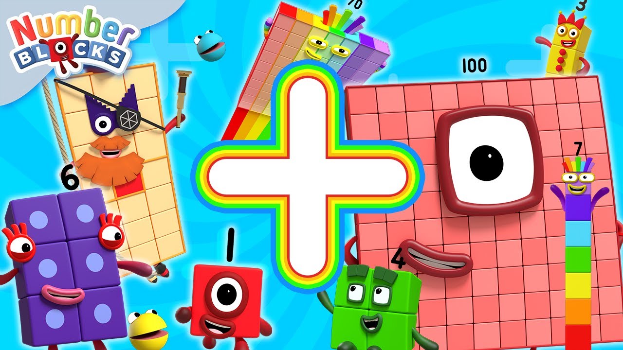 Die Summe aller Ebenen | 2 Stunden zählen lernen | Zahlen-Cartoon für Kinder | Numberblocks Deutsch