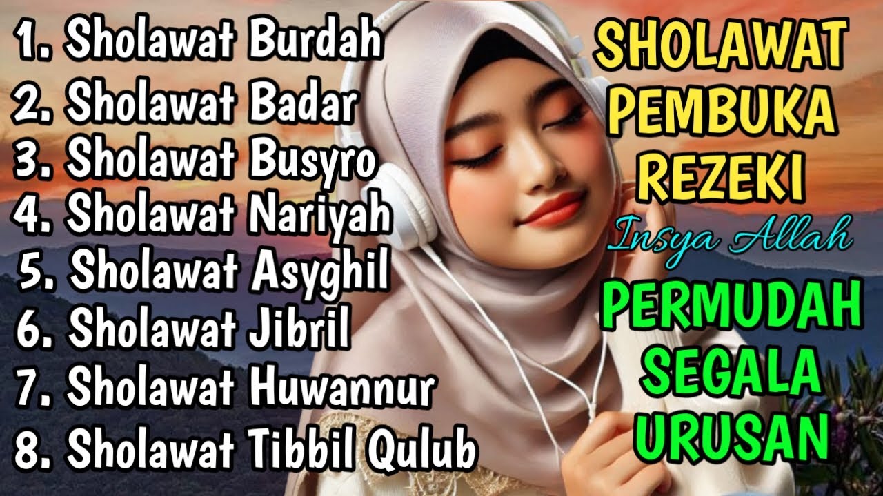 SHOLAWAT VIRAL PALING MERDU 2026 | SHOLAWAT NABI PEMBUKA REZEKI DAN BERKAH