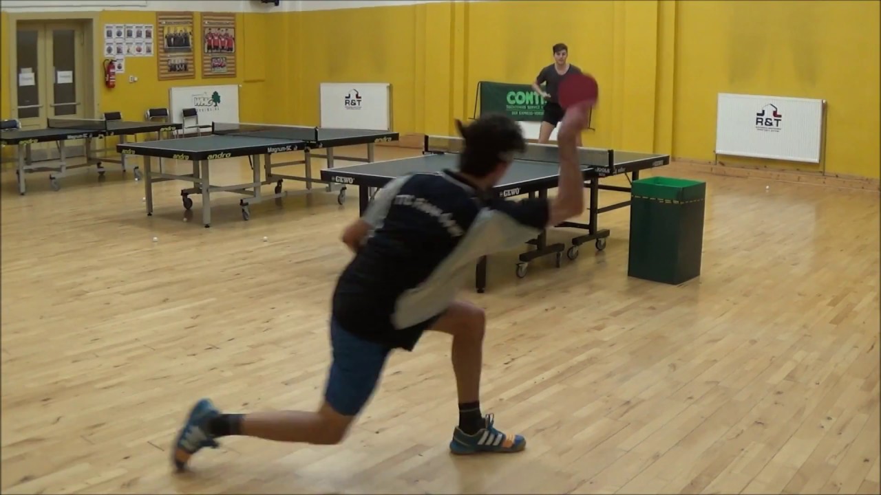 Training | Albert Piwonski und Marc Schinkel (Tischtennis 2016)