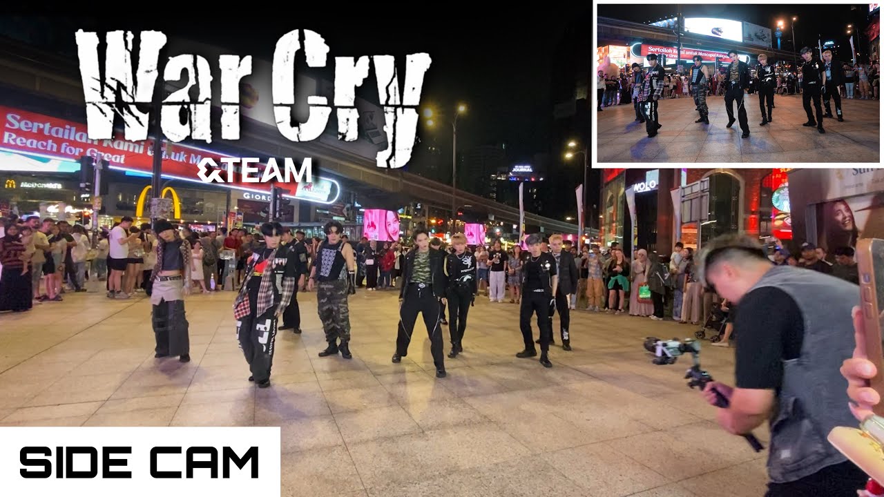 [SIDECAM | KPOP IN PUBLIC] &TEAM - WAR CRY (Korean Ver.) Dance Cover by 1119DH | N1NJAS |  MALAYSIA