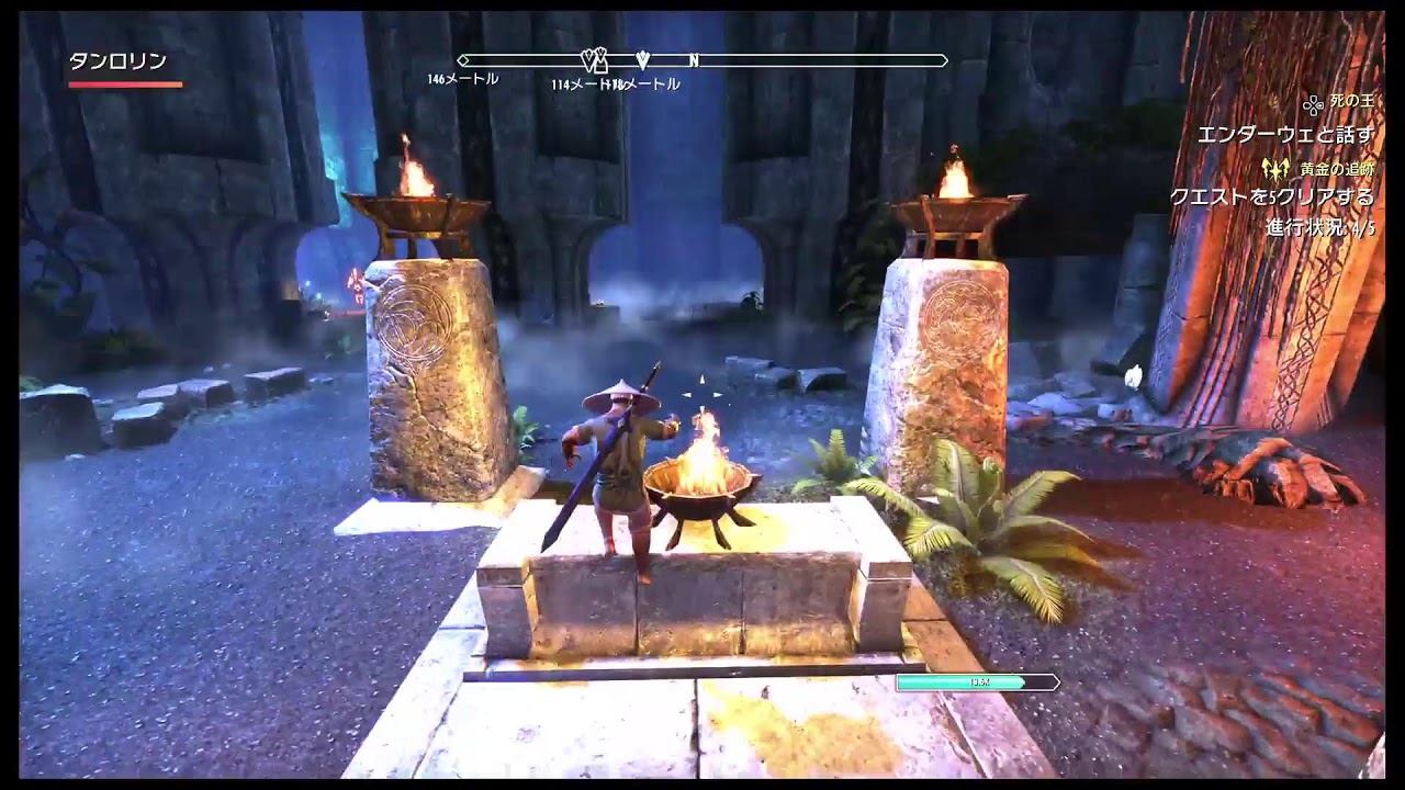 (た)【ESO】#22 真夜中のタムリエル大陸🌍　(PS5)