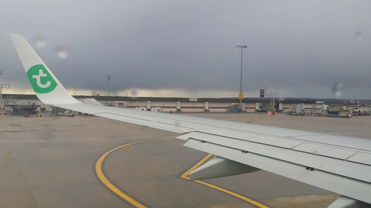 Décollage de l'avion transavia 😊