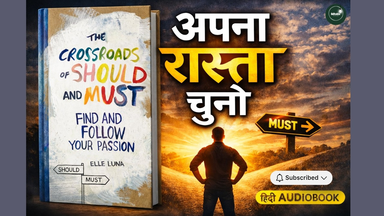 The Crossroads of Should and Must Audiobook Hindi | Life Changing Book Summary | Full Motivation