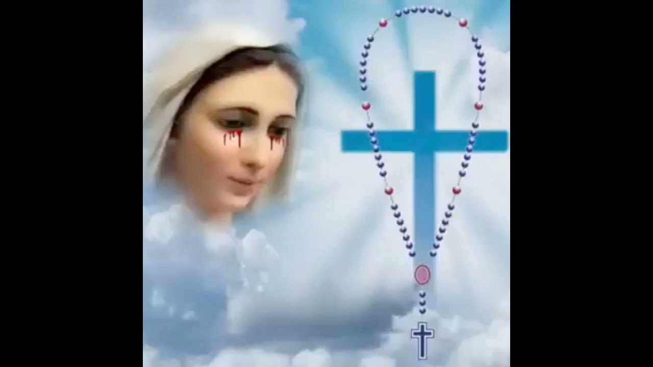 Chapelet des LARMES de SANG de la TRÈS SAINTE VIERGE MARIE