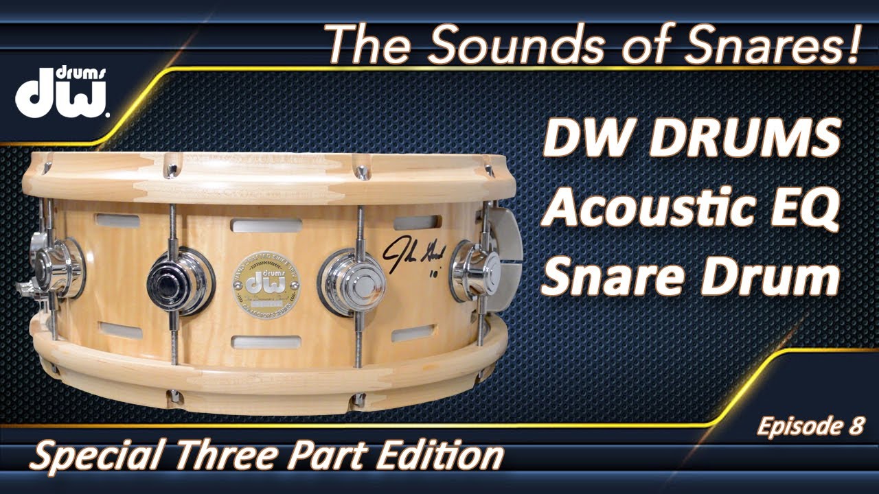 DW Acoustic EQ Snare! 