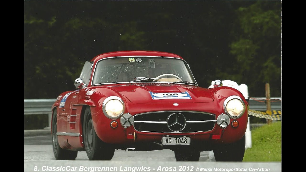 Arosa Classic Car 2012 - Mercedes Benz 300SL Flügeltür-Coupé